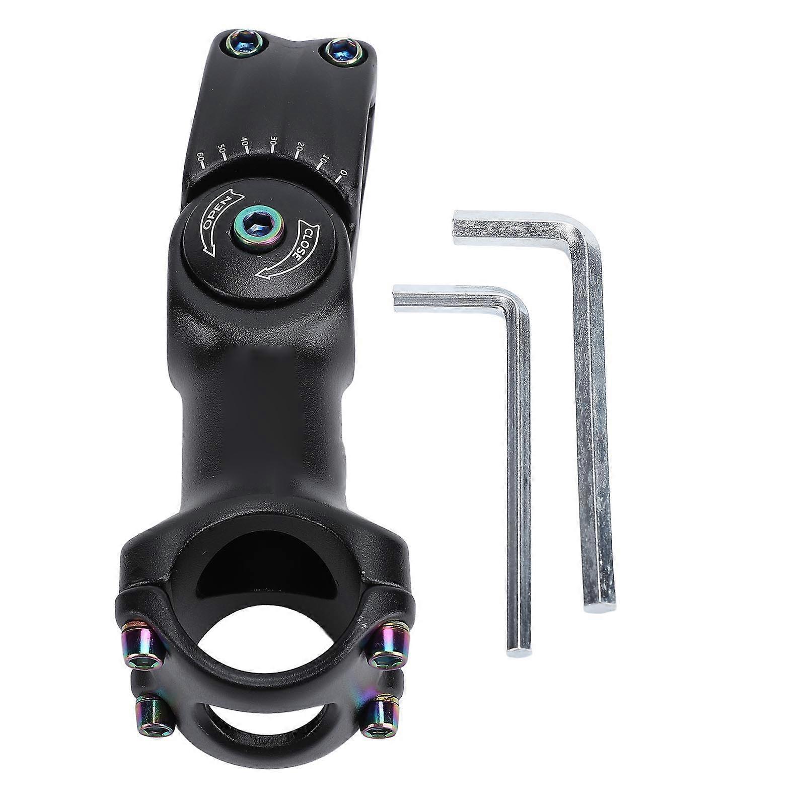 Adjustable Handlebar Stem 110mm Lightweight CNC Aluminum Alloy Mountain Cycle Stem for 28.6mm 31.8mm Handlebar