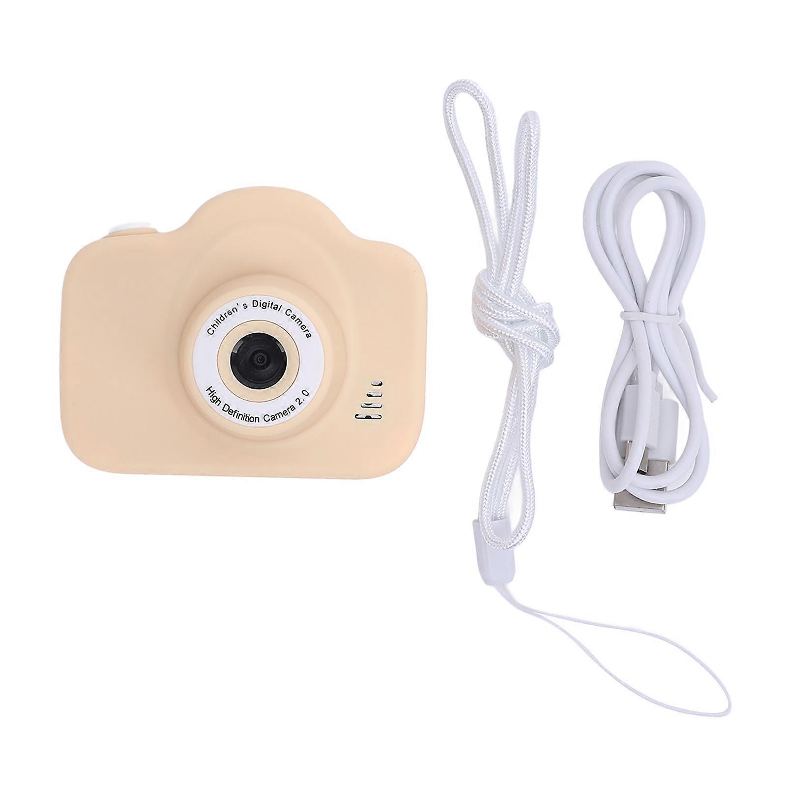 HD Dual Lens Kids Selfie Camera: Compact, Anti-Shake, with Games & Expandable Storage