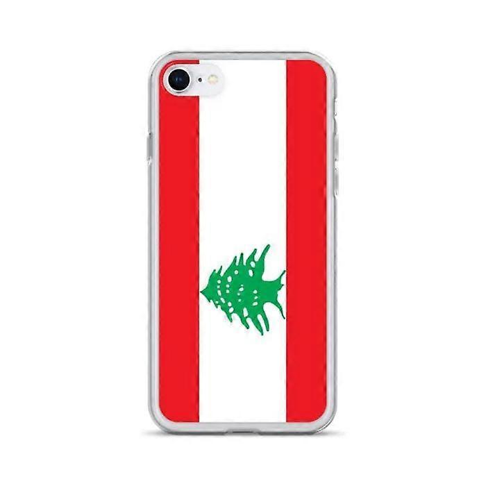 iPhone Case - Lebanon - SE 2020 - Flexible - Multicolor - Country Flag