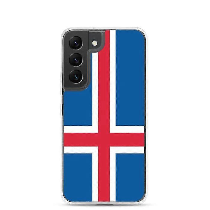Phone Case - Samsung - Galaxy S22 - Iceland Flag - Flexible - Multicolored