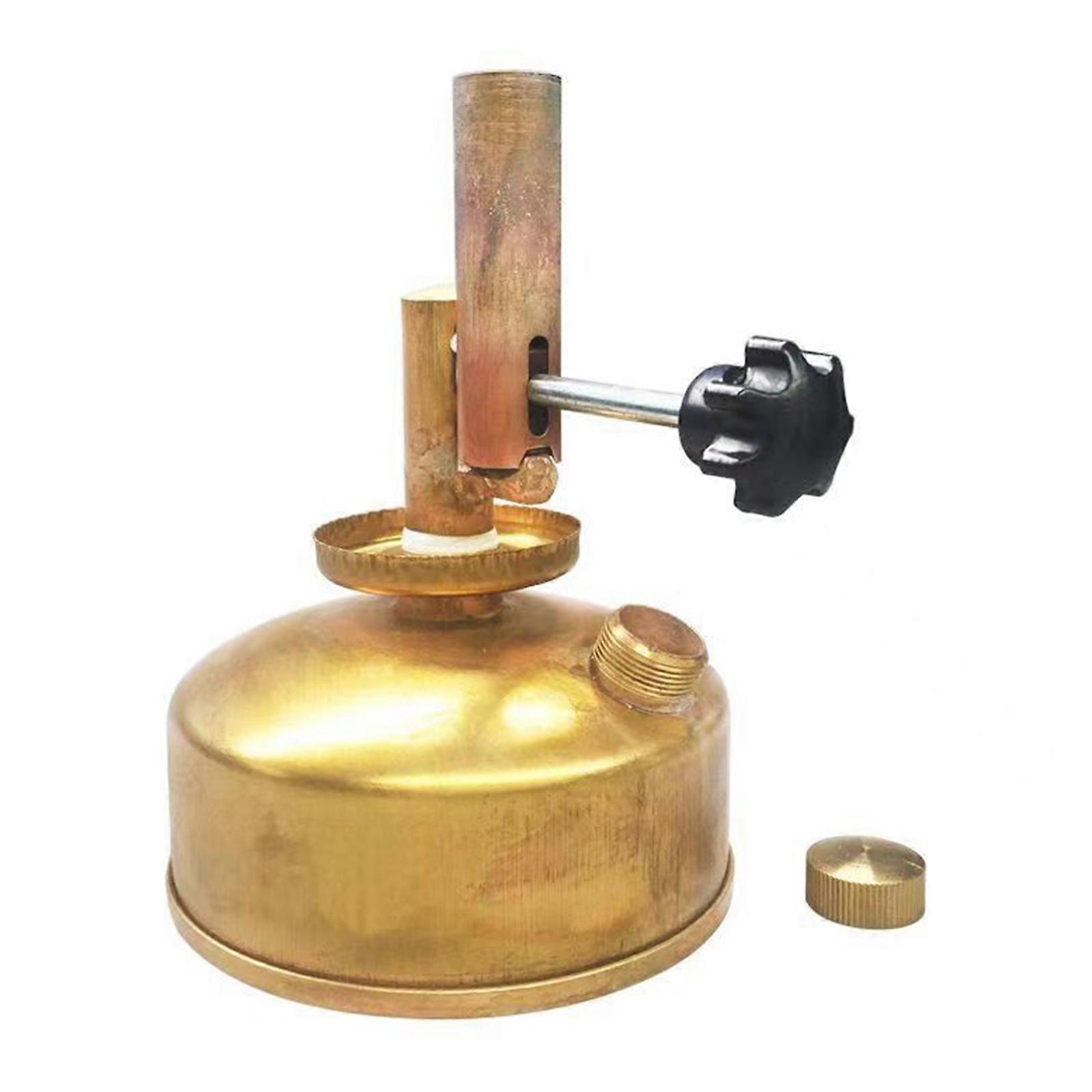 Portable Metal Alcoholic Burners Device for Laboratories Adjustable Alcoholic Lamp Heater for School Labs and Research