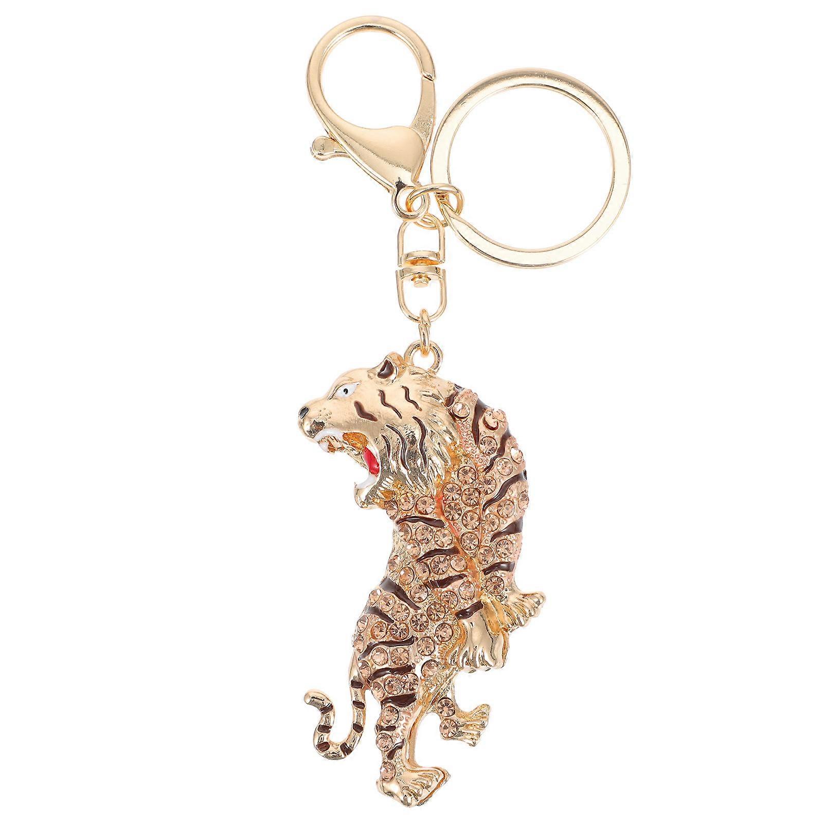 Tiger Key Ring Pendant, Versatile Accessory for Various Occasions