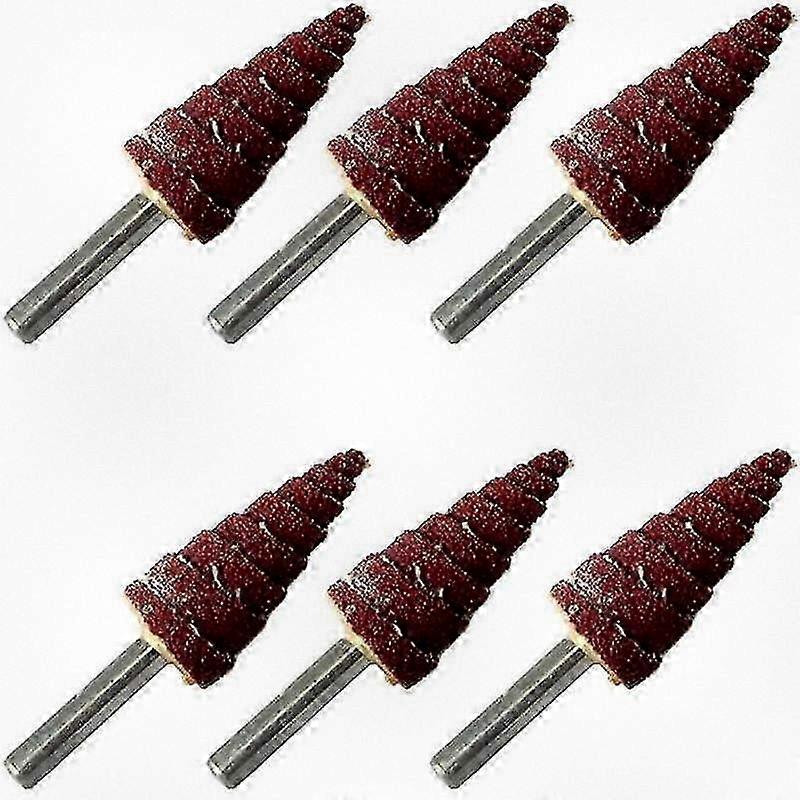 50pcs Cone Shaped Abrasive Flap Sanding Wheels for Grinding and Polishing on Surfaces, Suitable for Various Tools