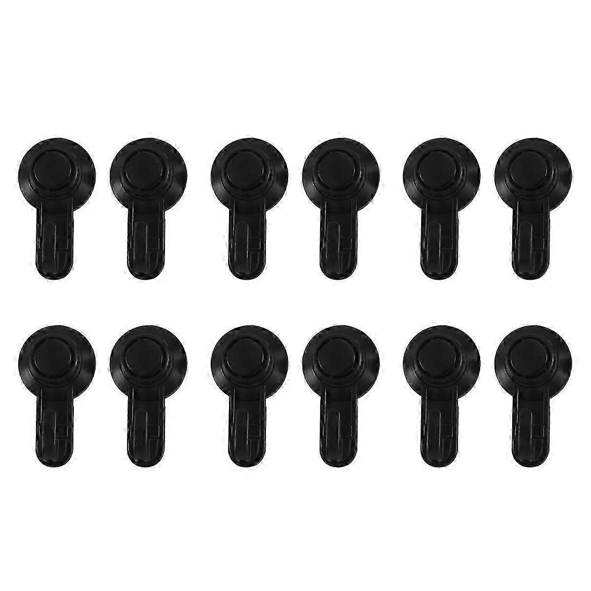 12 Pcs Suction Cup Hooks Powerful Suction Cup Bathroom Hooks,Vacuum Wall Hooks for Towel,Waterproof