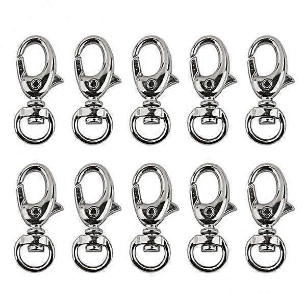6x 10 Swivel Clips Snap Hook Lobster Clasps Keychain Bag Accessory1.34"
