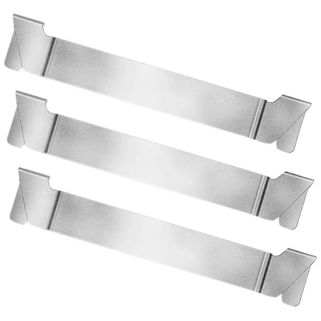 3 x Frying Pan SpaceSaving Spatula Holder Grill Camping Pan Spatula Mounting Frame Practical Spatula Holder Small Spatula Holder Stainless Steel