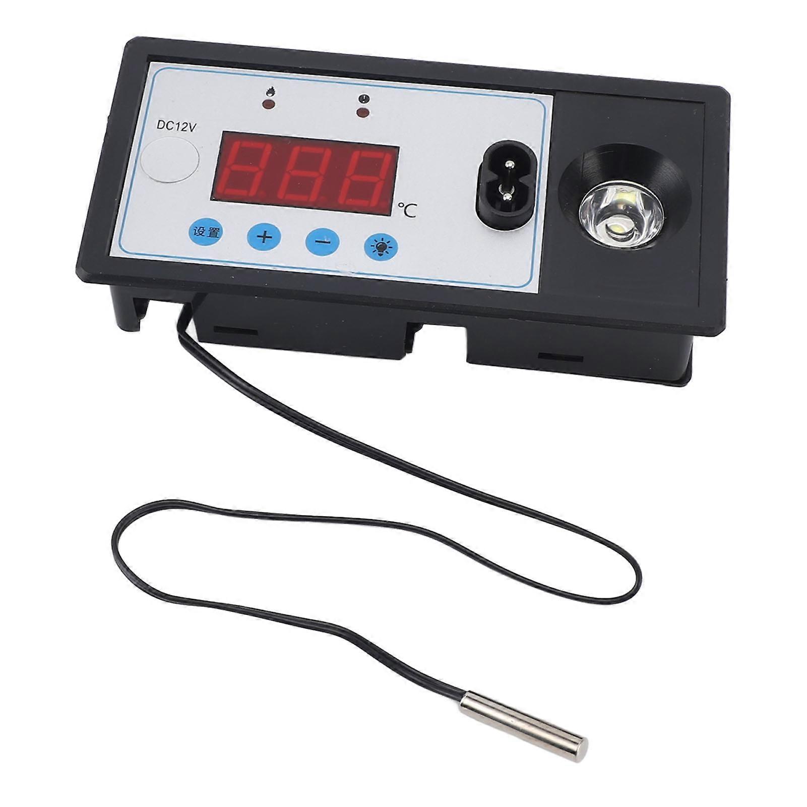 Incubator Temperature Controller with Lamp Automatic Water Bed Egg Incubator Thermostat