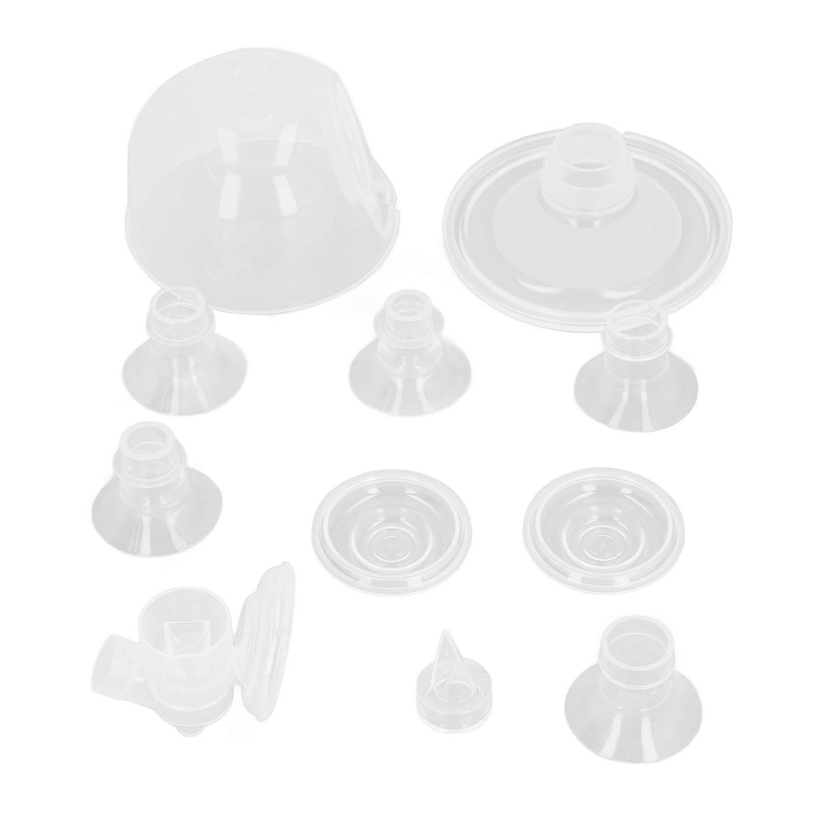 Inserts de bride de tire-lait portables 13 mm, 15 mm, 17 mm, 19 mm, 21 mm, bride en silicone pour tire-lait S9, S10, S12