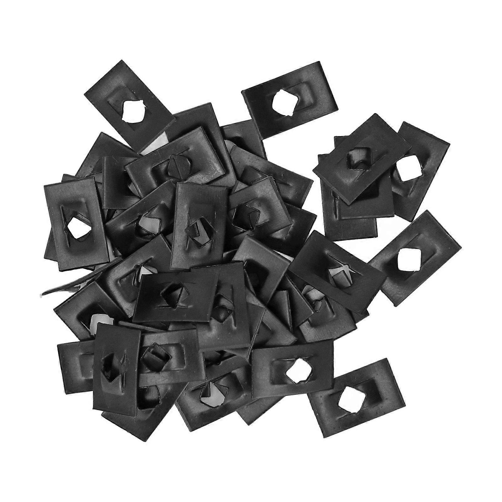 جودة عالية 50 قطعة M4 الكربون الصلب ورقة الربيع الجوز جانب واحد الجوز كليب