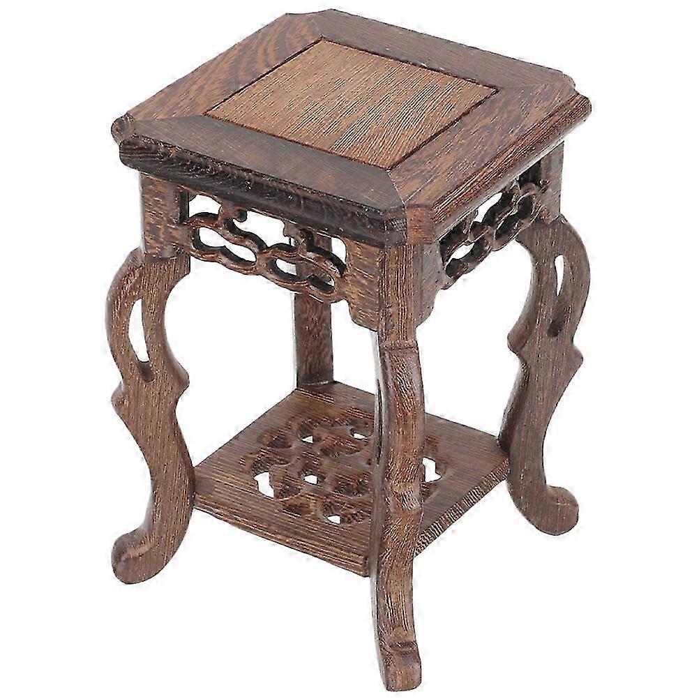 Modern Wooden Stool Display Stand for Plants, Flower Pot Holder, and Potted Rack, Perfect for Showcasing Your Greenery