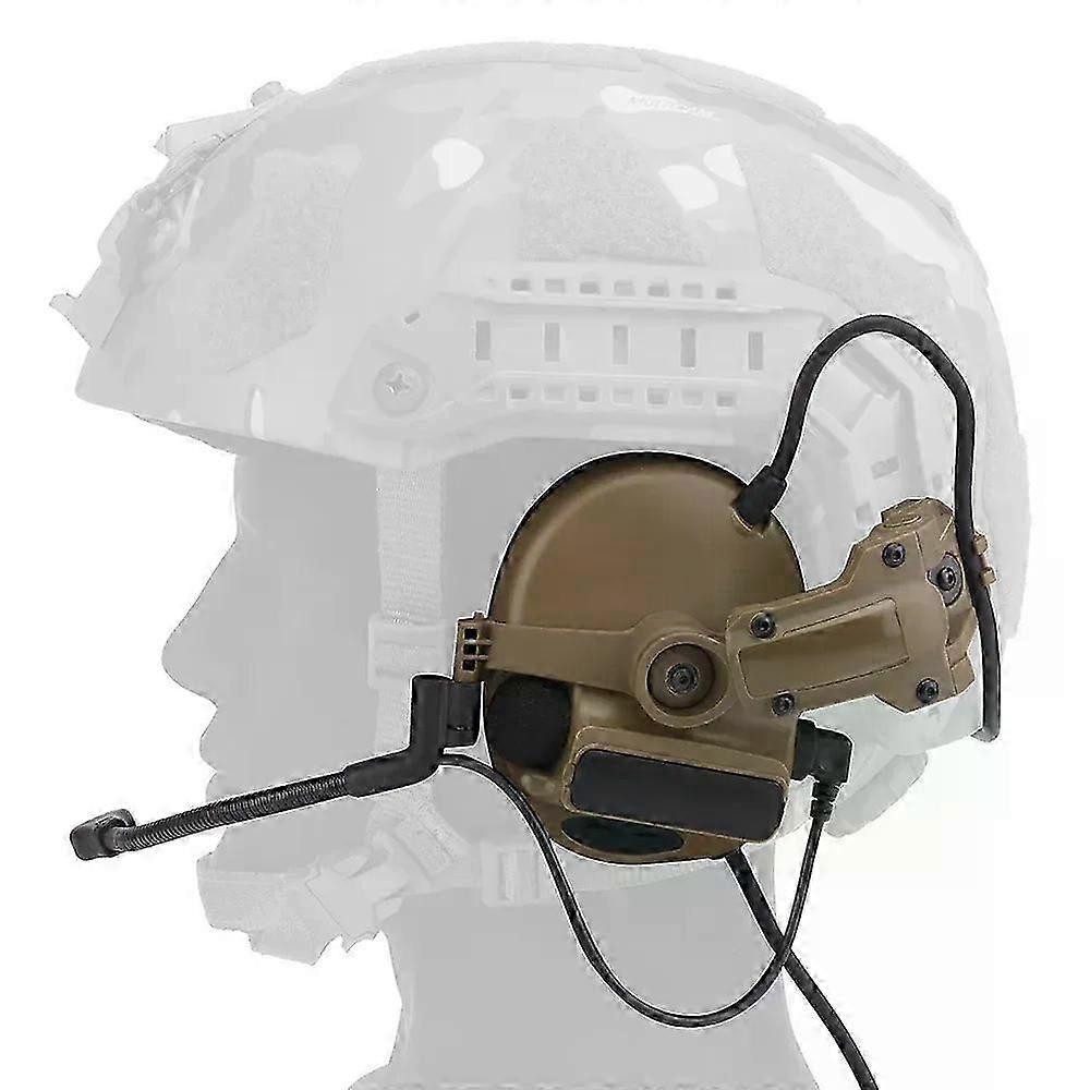 Com Tac Gen 5th Detachable Headband Headset(not Noise) /ops Fast Arc Rail Adapter For Com-tac Ii Iii C4 C5 C6