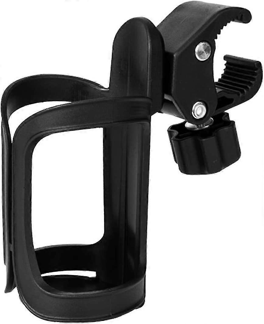 Pxcl Bike Flaschenhalter - 360° drehbar - schwarz - passend für Fahrräder, MTBs, Kinderwagen & Rollstühle