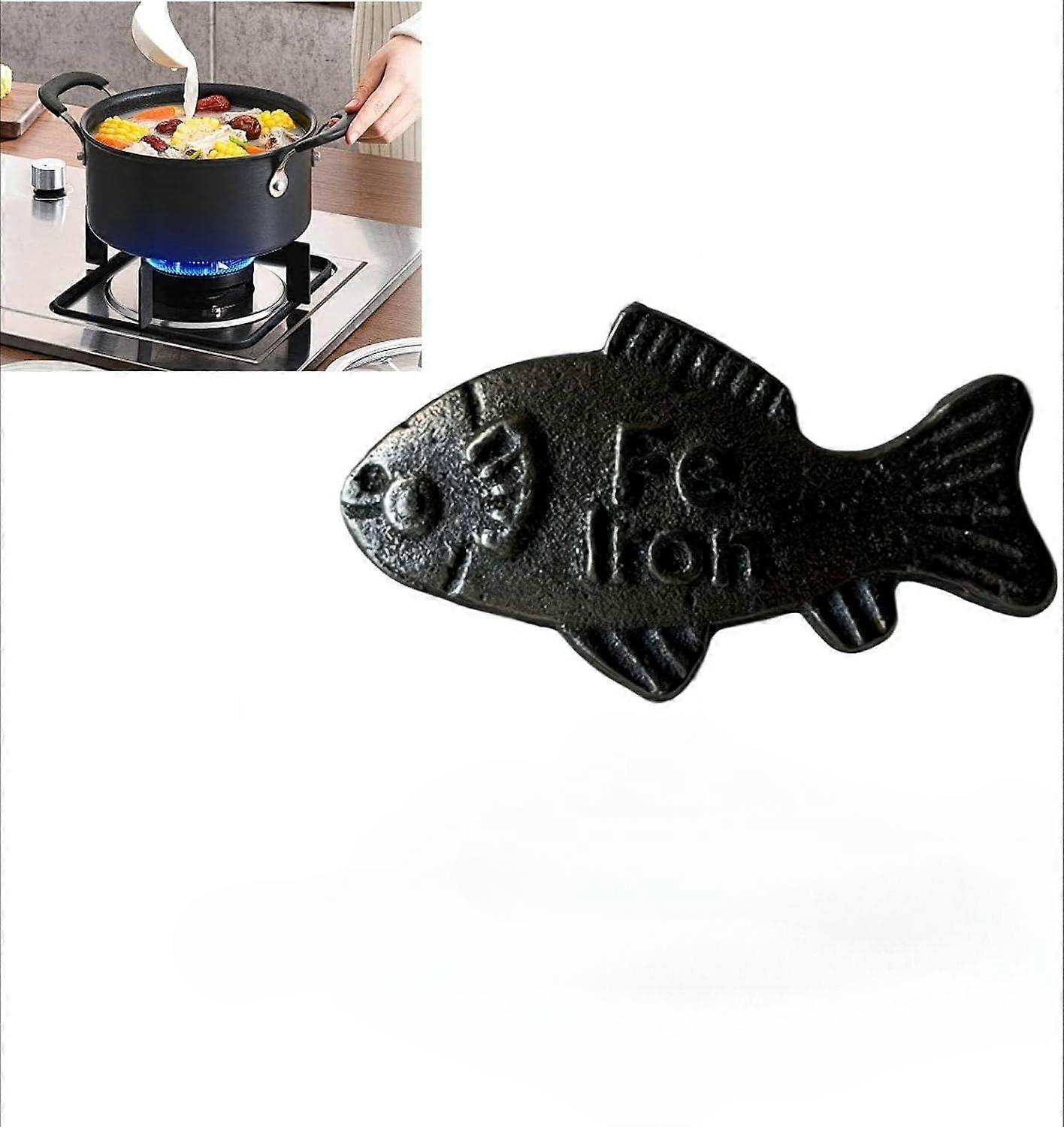 Lucky Iron Fish, Cast Iron Fish for Iron Infused Cooking, Add Natural Iron to Food & Water, Effective and Safe Reusable Cooking Tool, Ideal for Vegans