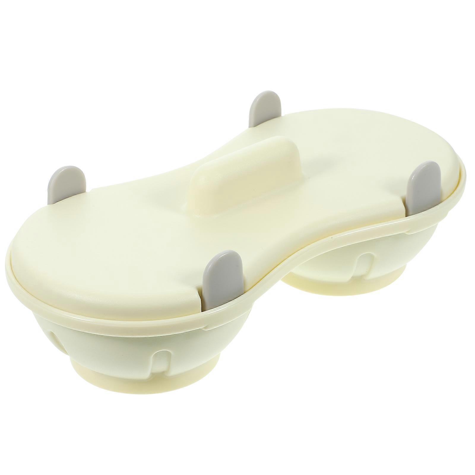 Microwave Multi-Functional Steamer for Eggs Reusable Egg Poacher Kitchen Appliances Round with Lid Preserving Original Taste 1Pcs