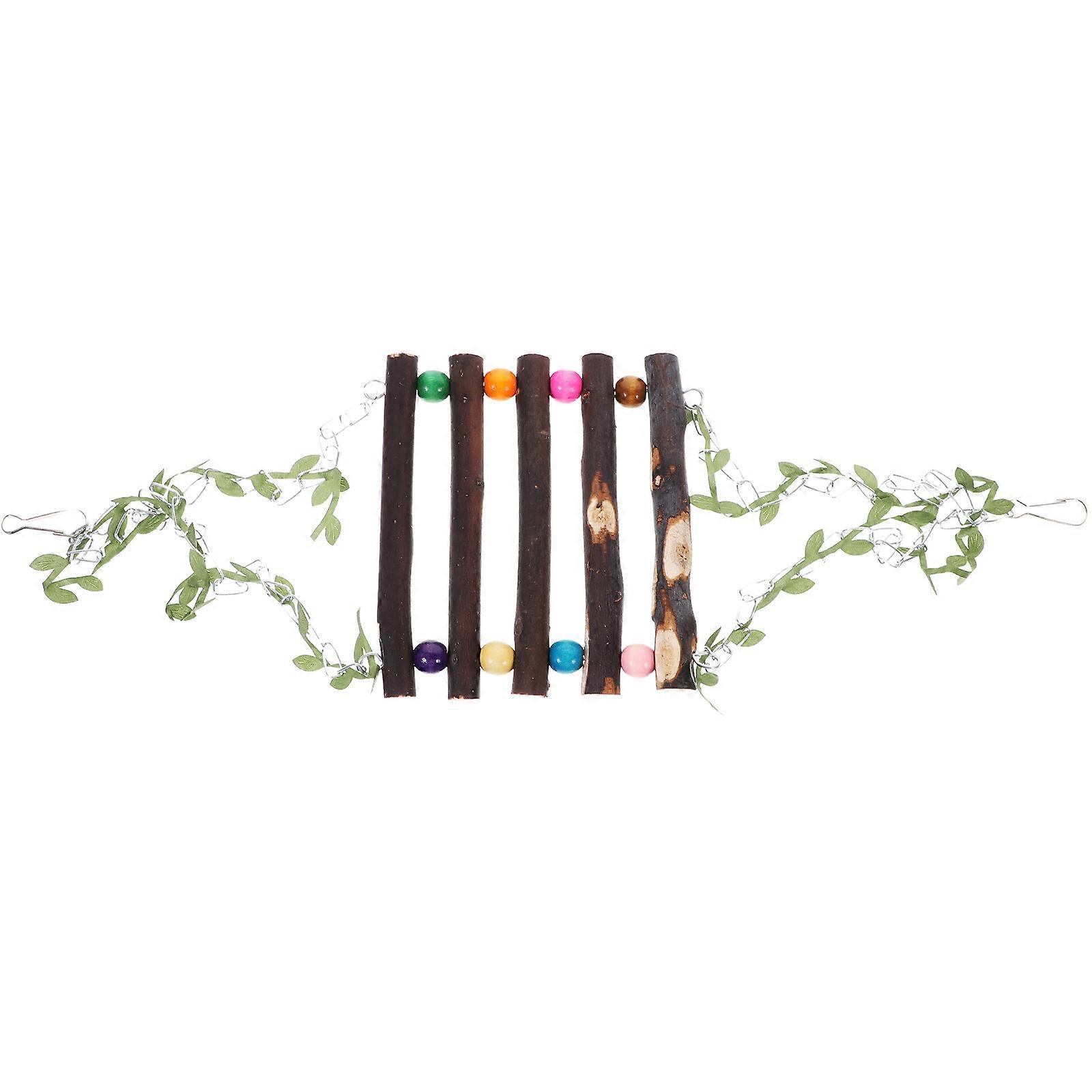 Durable Parrot Swing, Wide Bite Resistant Bird Toy for Cage Decoration and Daily Use, Safe Non Toxic Material for Small Parrots