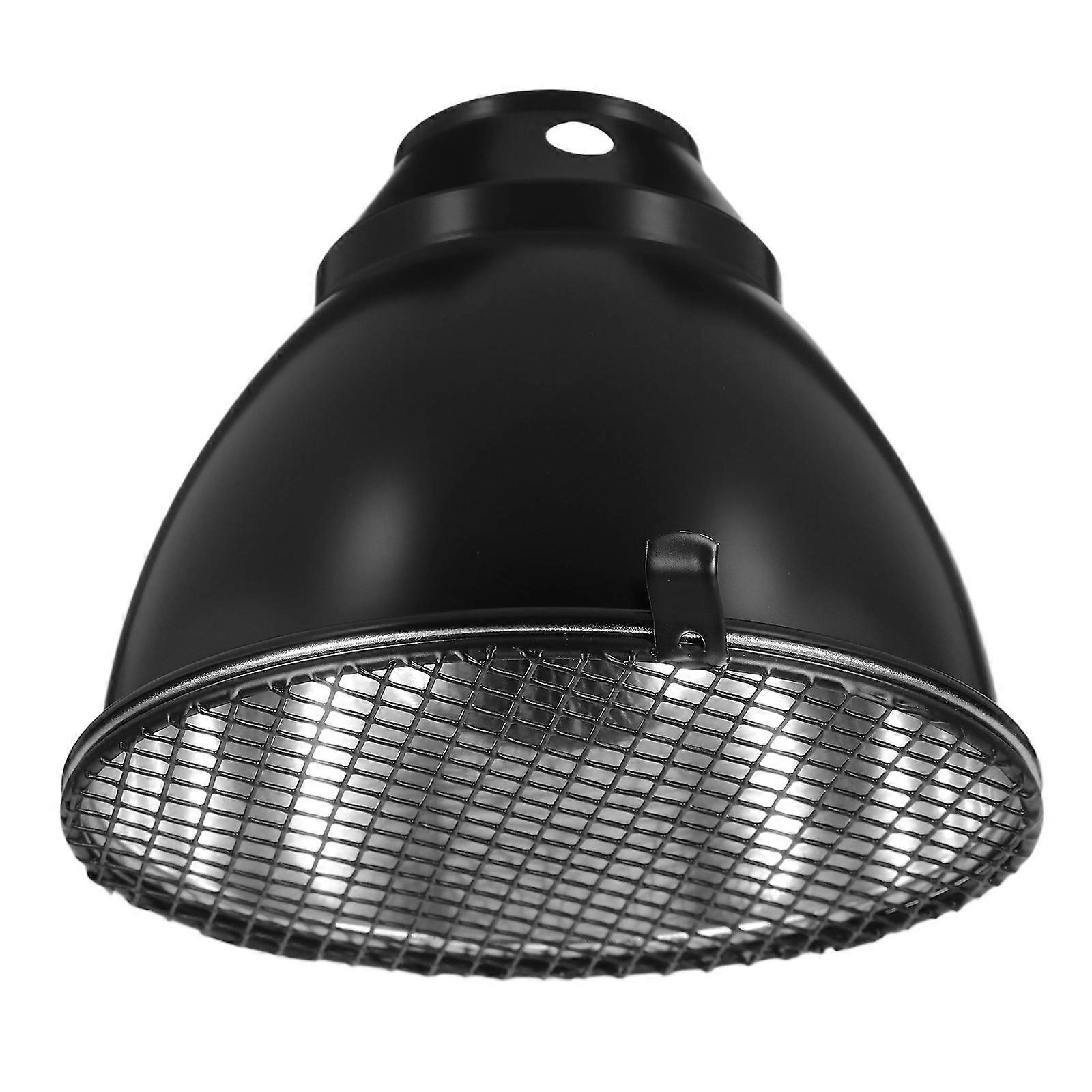Reptile Heat Lamp Cover Scald Mesh Dome Shield for Lizard, Bearded Dragon, Turtle, and Snake – Fast Heating, Excellent Insulation, Safety Design