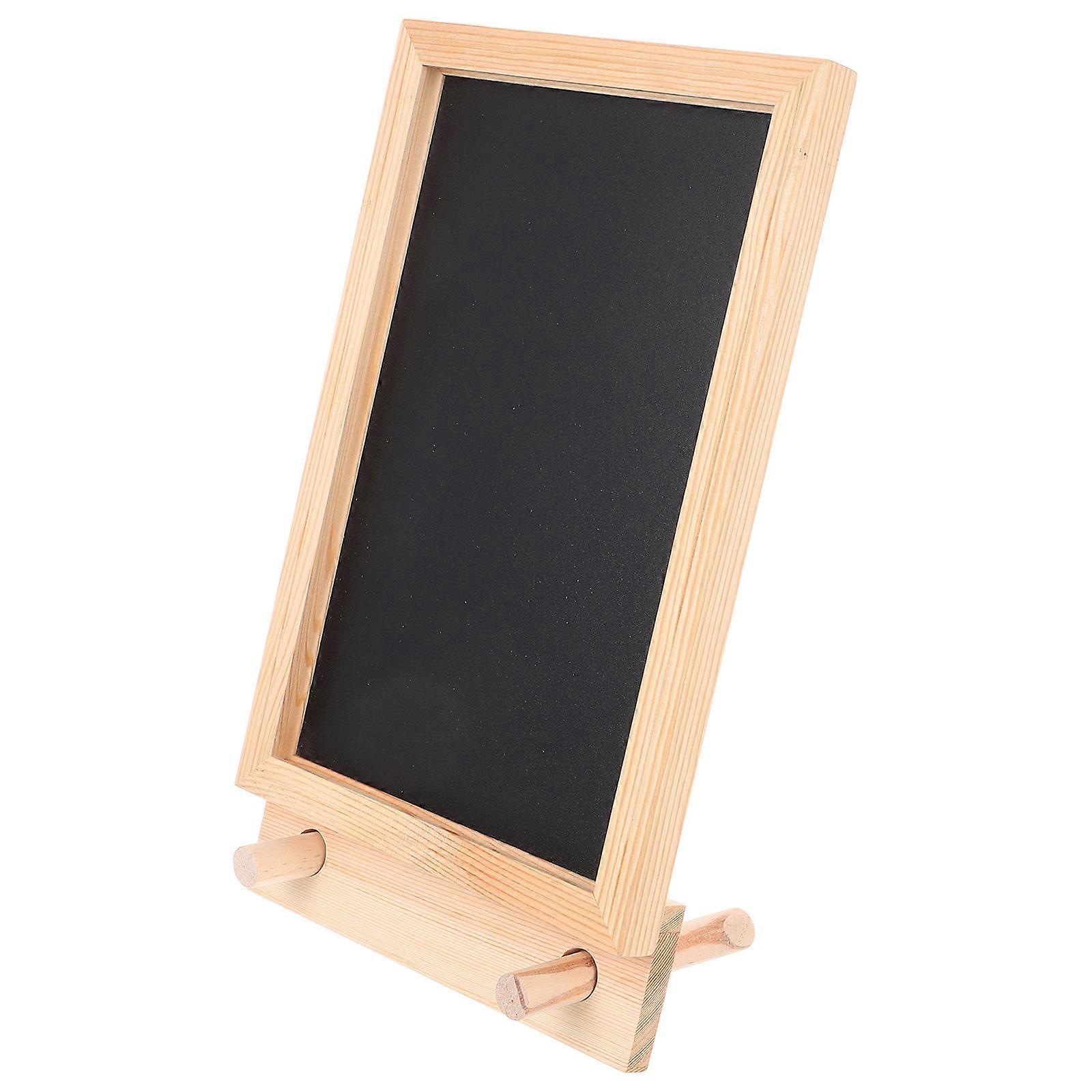 Chalkboards Signs Chalkboard Sign Simple Design Blackboard For Party Menu Display Wood Construction 1Pack