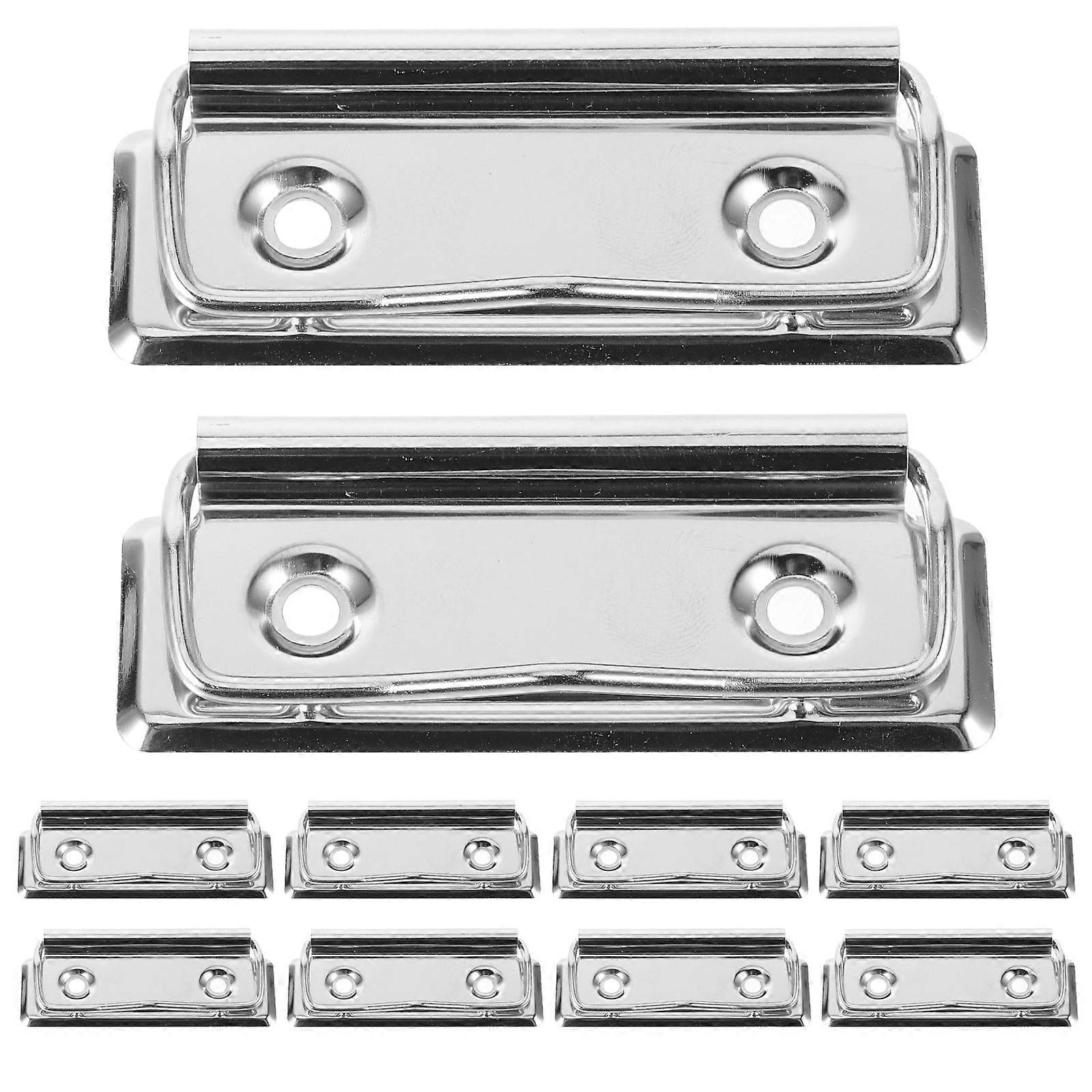 Metal Clipboard Clips   10pcs Office File Clips for Crafts, Kitchen & Daily Use   Reliable Clamp Holders for Files and Projects