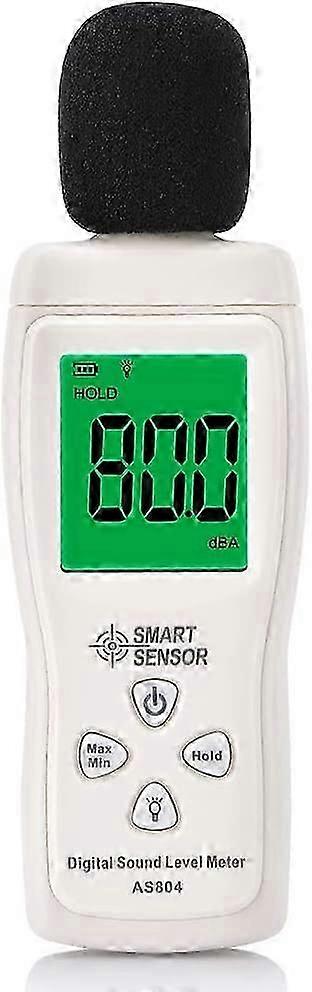 Digitale geluidsniveaumeter, digitale decibeltester, professionele 30-130dBA decibelmeter