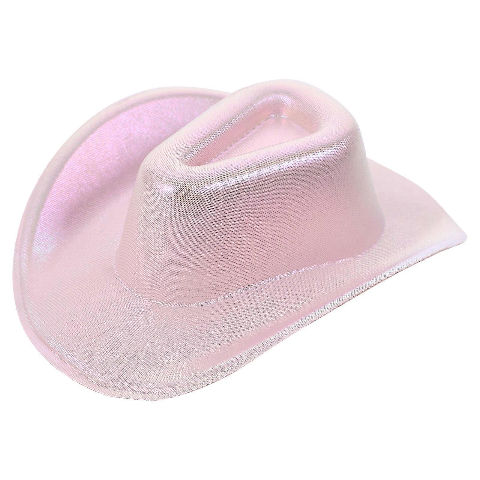 Miniature Doll Hat Tiny Cap for Dollhouse Accessories Pink Eva