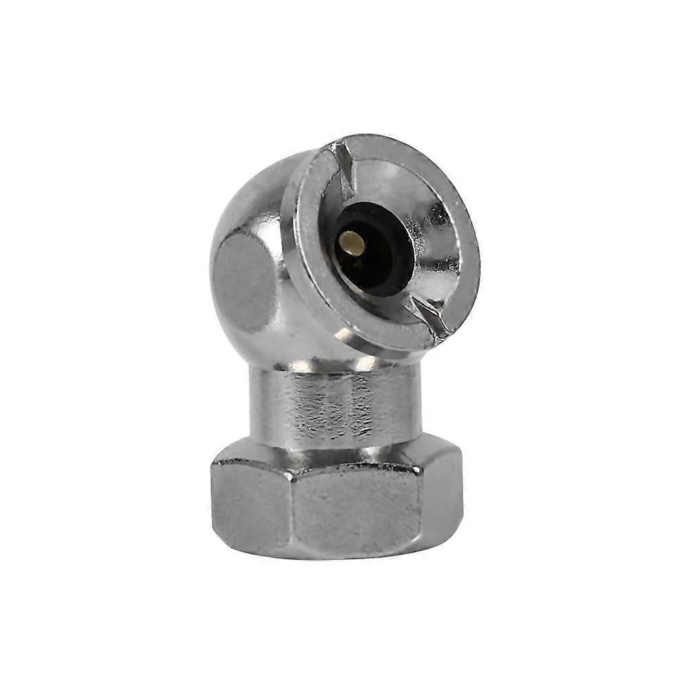 Car Tire Inflator Valve Connector Air Chuck Locking Ball Tire Clamp
