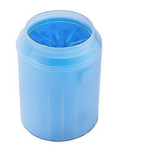 علب الحيوانات الأليفة غسل القدم كوب PP المواد البلاستيكية المضادة للسقوط والمضادة للتأثير سهلة الإزالة والغسيل متعدد الألوان ، متعدد الأحجام اختياري تنظيف الحيوانات الأليفة الجمال الهمز