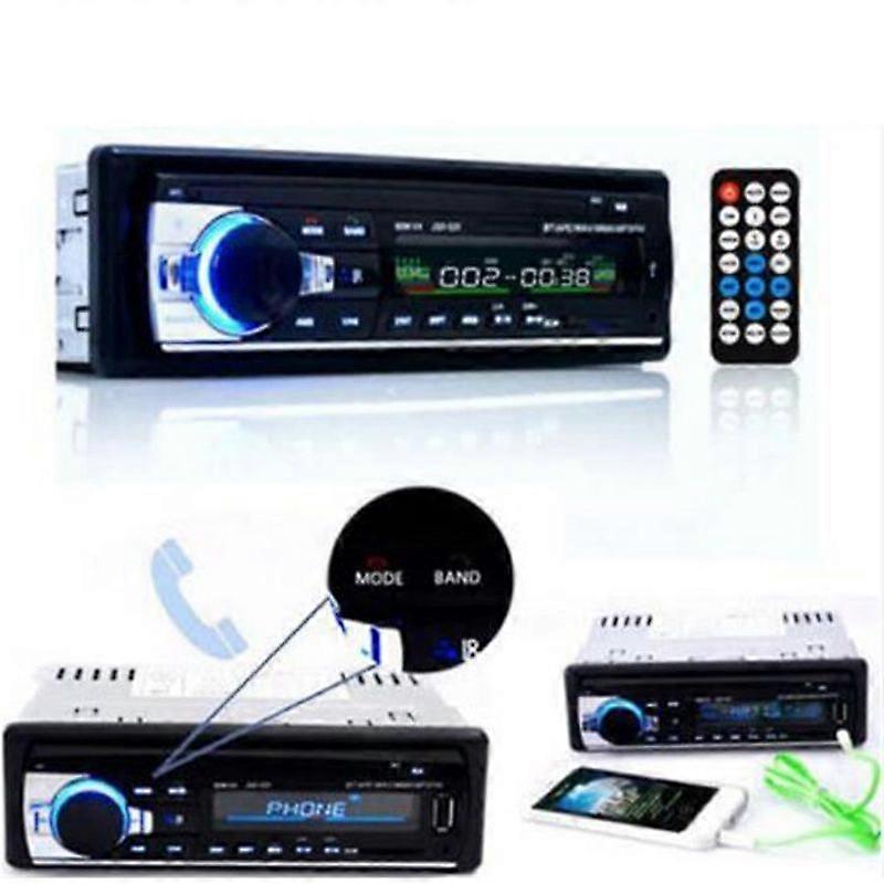 Car Autoradio Stereo Multimedia Player FM USB MP3 Bluetooth Receiver