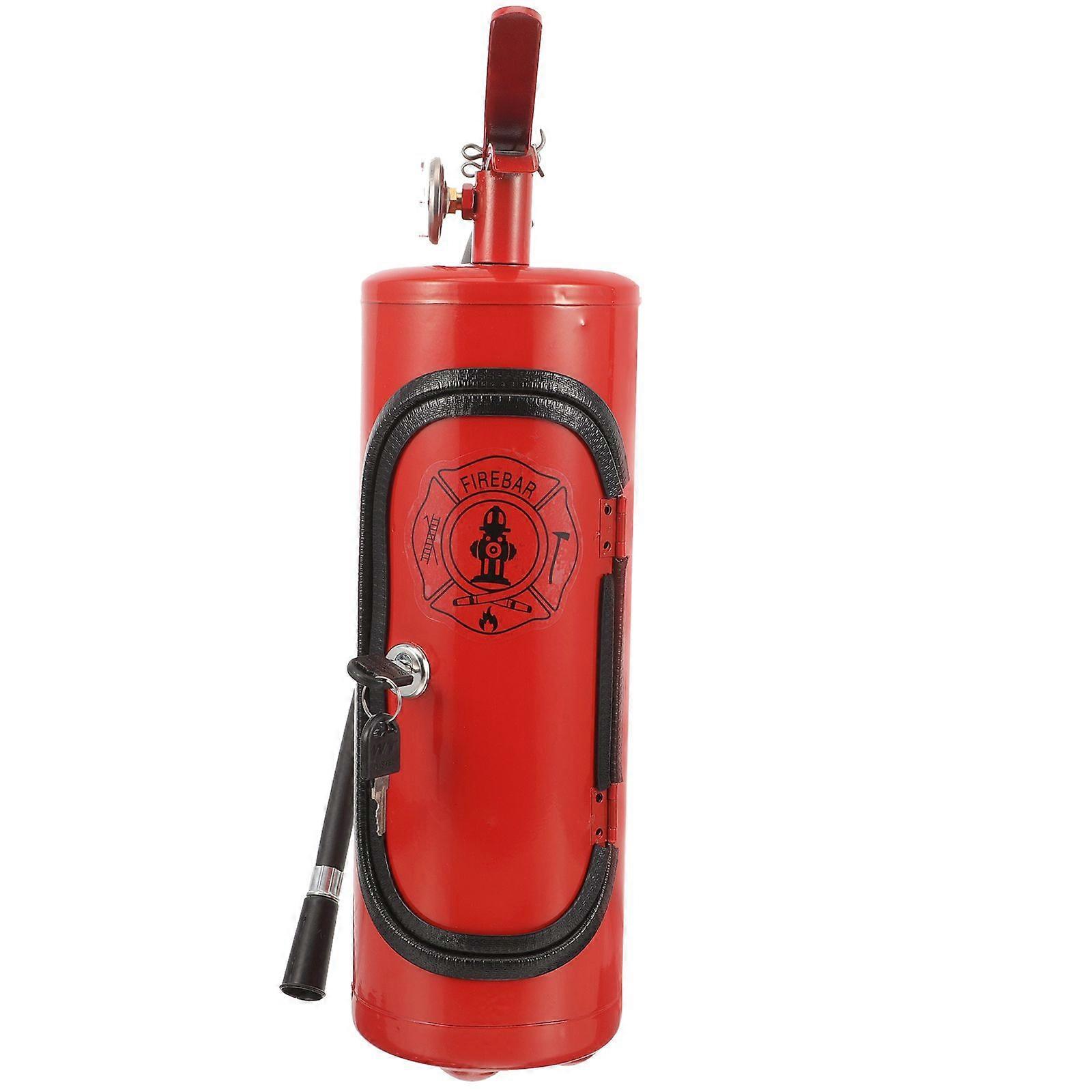Fire Extinguisher Wine Bottle Holder Countertop Wine Container Creative Wine Organizer