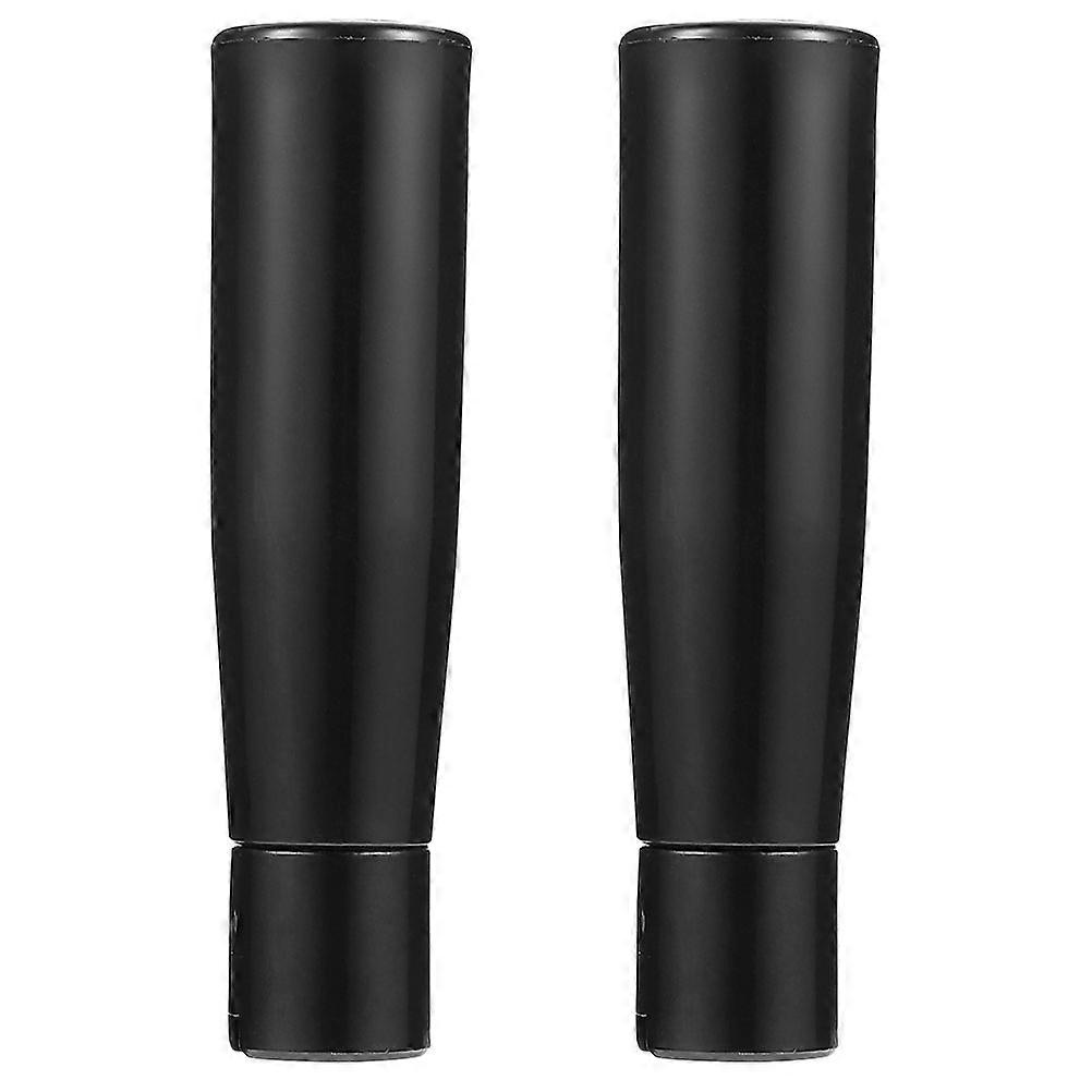 Hand Machine Handle Lathe Crank Handle Woodworking Tools Black 10.00X2.50X2.50cm Rotating Function 2Pcs