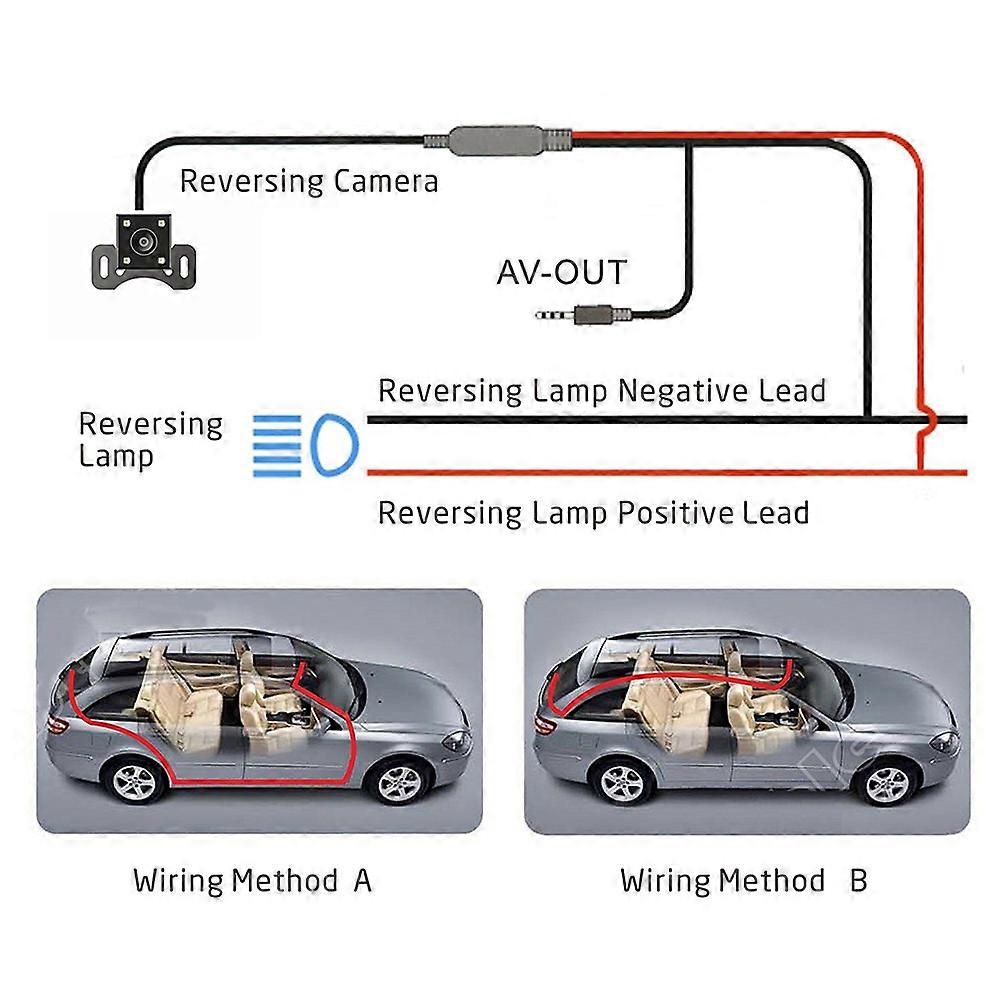 4.5in 1080P Car DVR Dual Lens 140° Wide Angle LCD Video Recorder Dash Cam