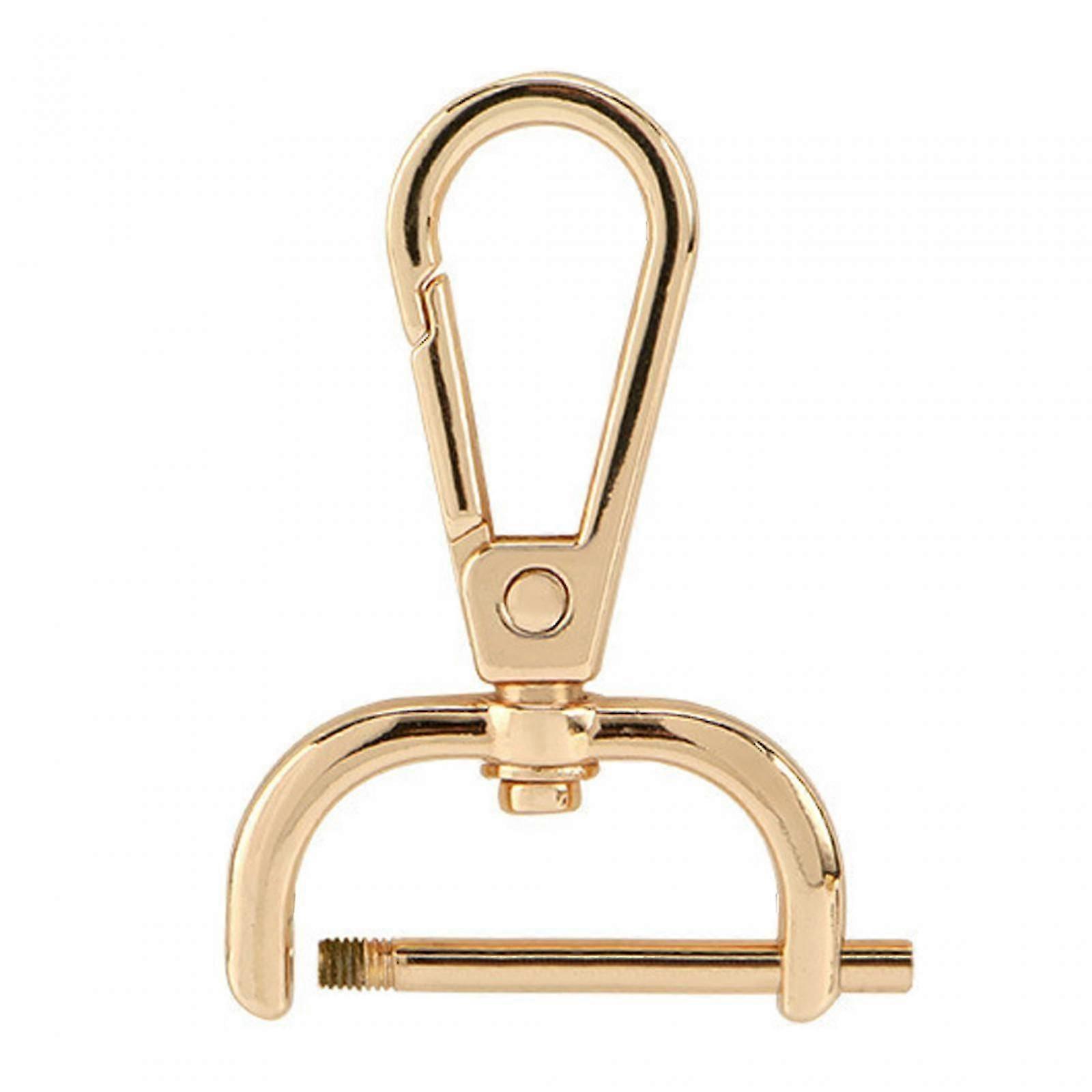 Swivel Snap Hooks Replacement DIY Crafts Trigger Clips Swivel Lobster Clasps 25mm Gold