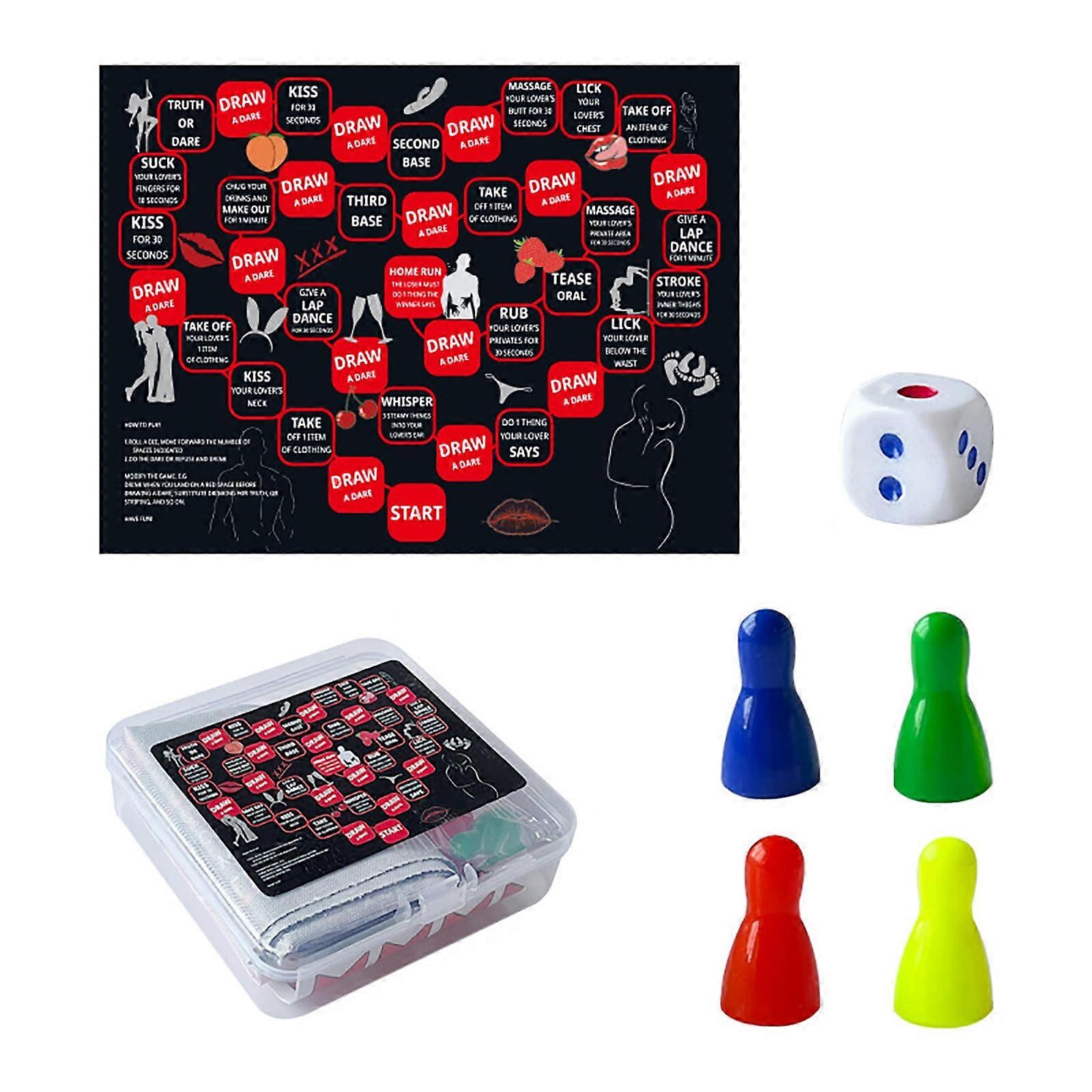 Betrunken in Liebe Adult Board Game for Date Night, Interactive Drinking Ideas, Fun Party Game for 2-8 Players