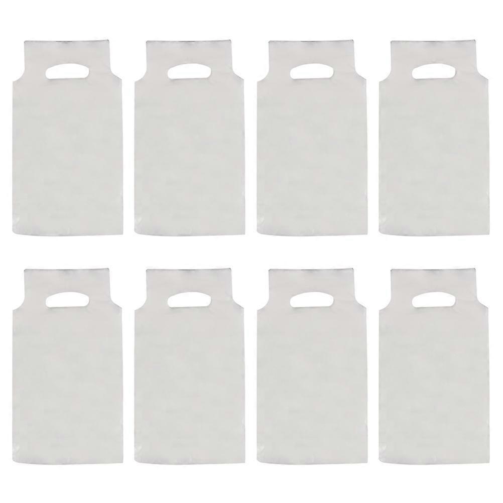Disposable Non-Woven Packing Bag Beverage Packaging Bags Transparent 24cm 200Pcs