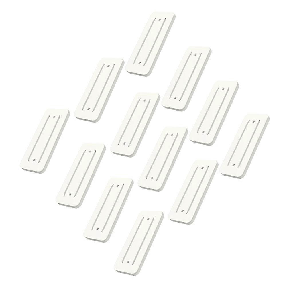 Socket Extension Holder Wall Mount Outlet Storage Household Items 12Pcs