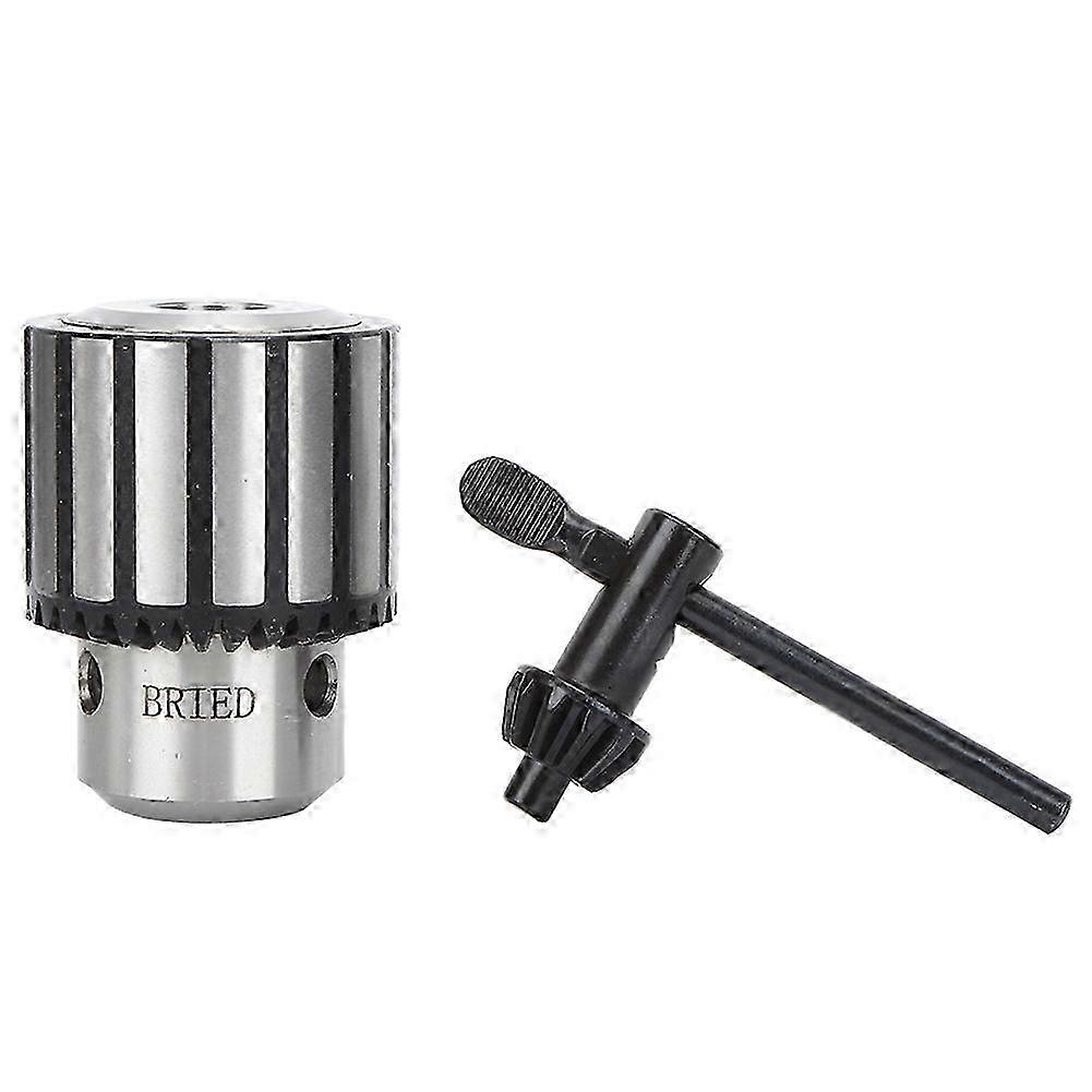 B18 Keyed Drill Chuck with Wrench Industrial Hardware CNC Tools for Aligning / Drilling