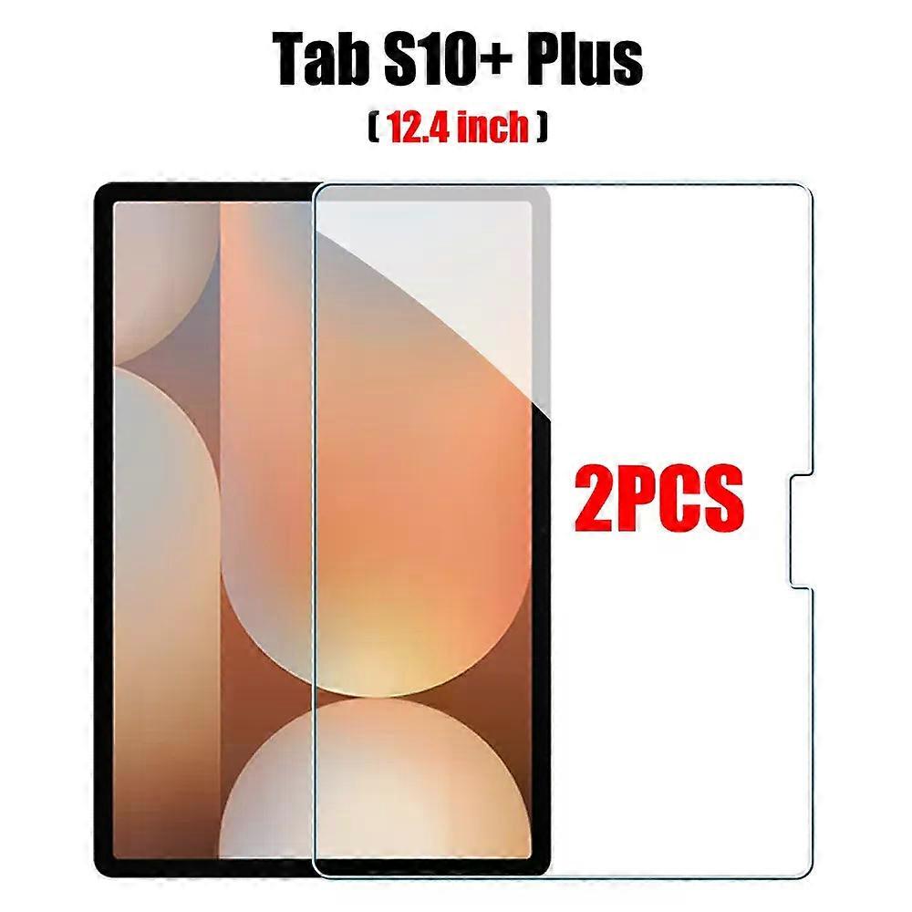 Stand 2PCS Tempered Glass Screen Protector for Samsung Galaxy Tab S10 Ultra Plus S10+ Clear Glass Tablet Accessories 9H Film