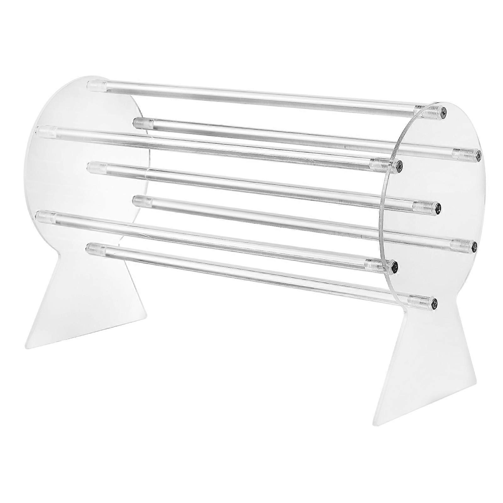 Headbands Organizer Hair Accessory Organizer Rectangular Simple Design Home Use Storage 1Pcs