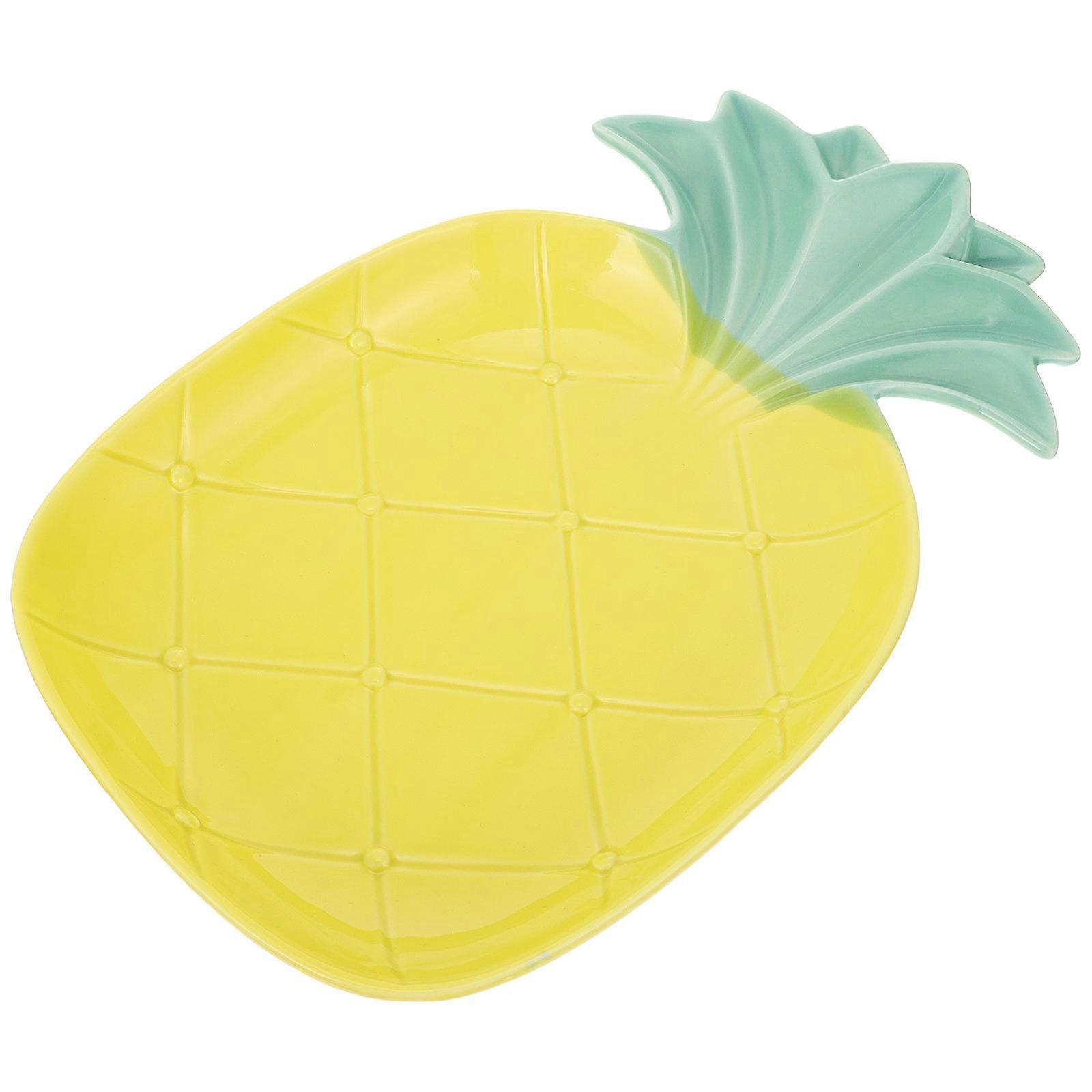 Ceramic Pineapple Bowl for Food Serving Ideal for Noodles, Salads, Fruits, Cereal, and Soup Easy to Clean, Unique Nordic Design