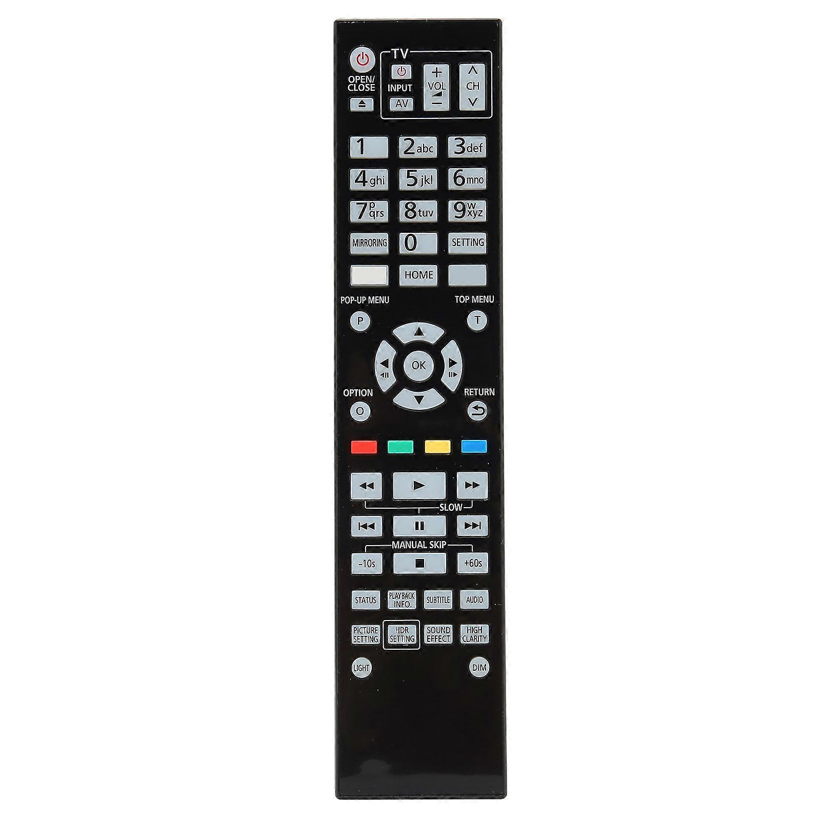 N2QAYA000172 Remote Control Fit for BluRay Players DPUB9000EBK DPUB9000EBK DPUB9000EGK