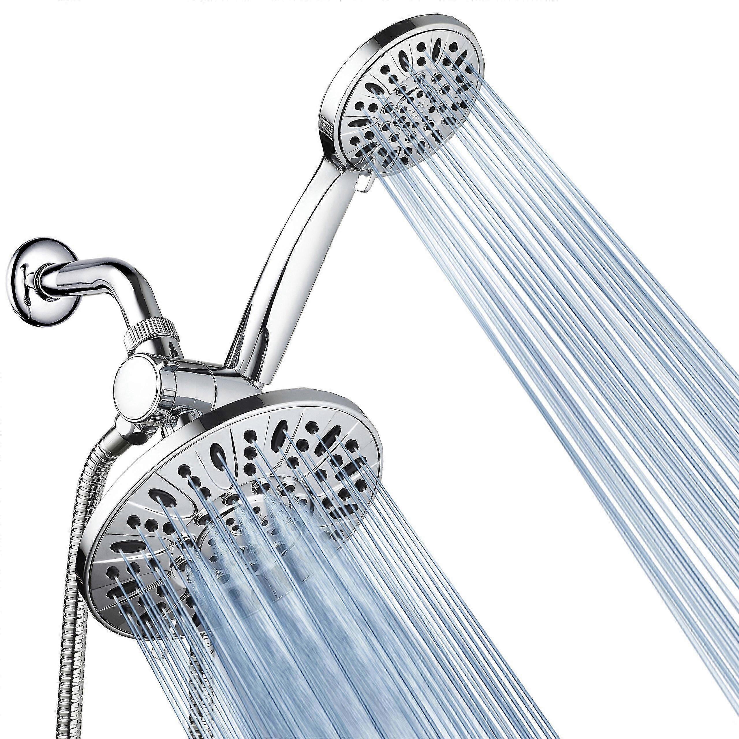 Aquance 7 'premium High Pressure 3 -way Rain Shower Combs - Hand Shower - Plating