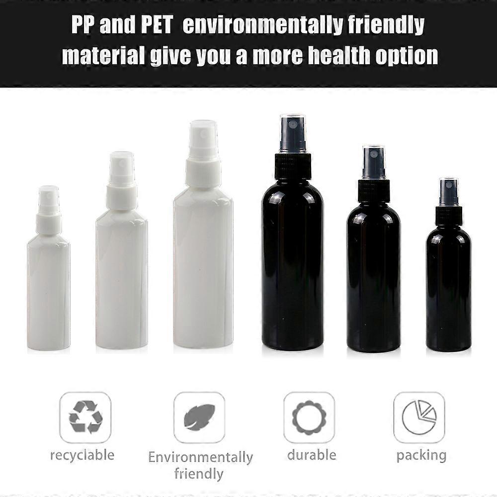 PP Disinfection Spray Bottle Alcohol Portable Small Size Convenient and Benefit for Health 30ml/50ml/100ml