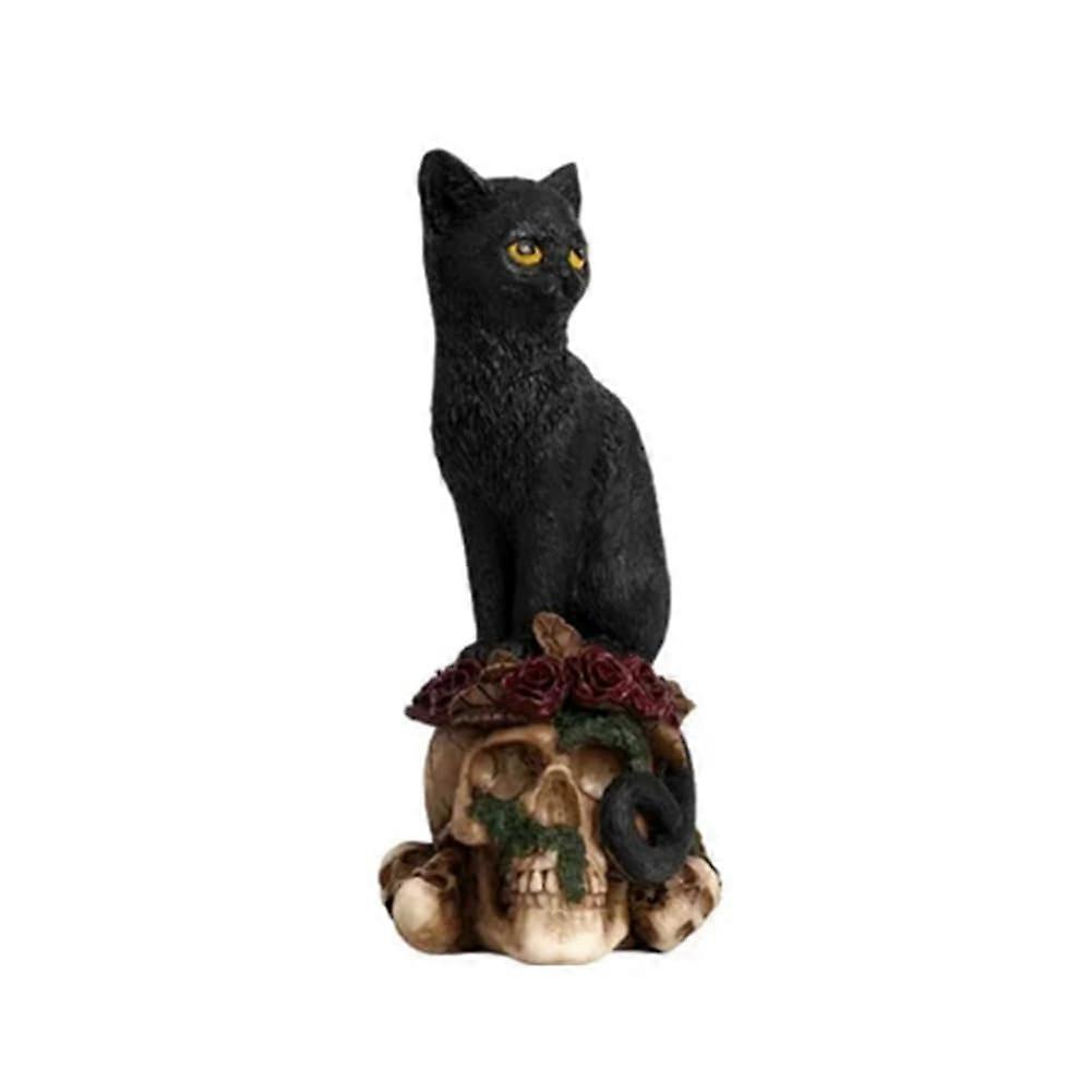 Mysterious skeleton decorative figures, animal statues, synthetic resin, handicrafts B