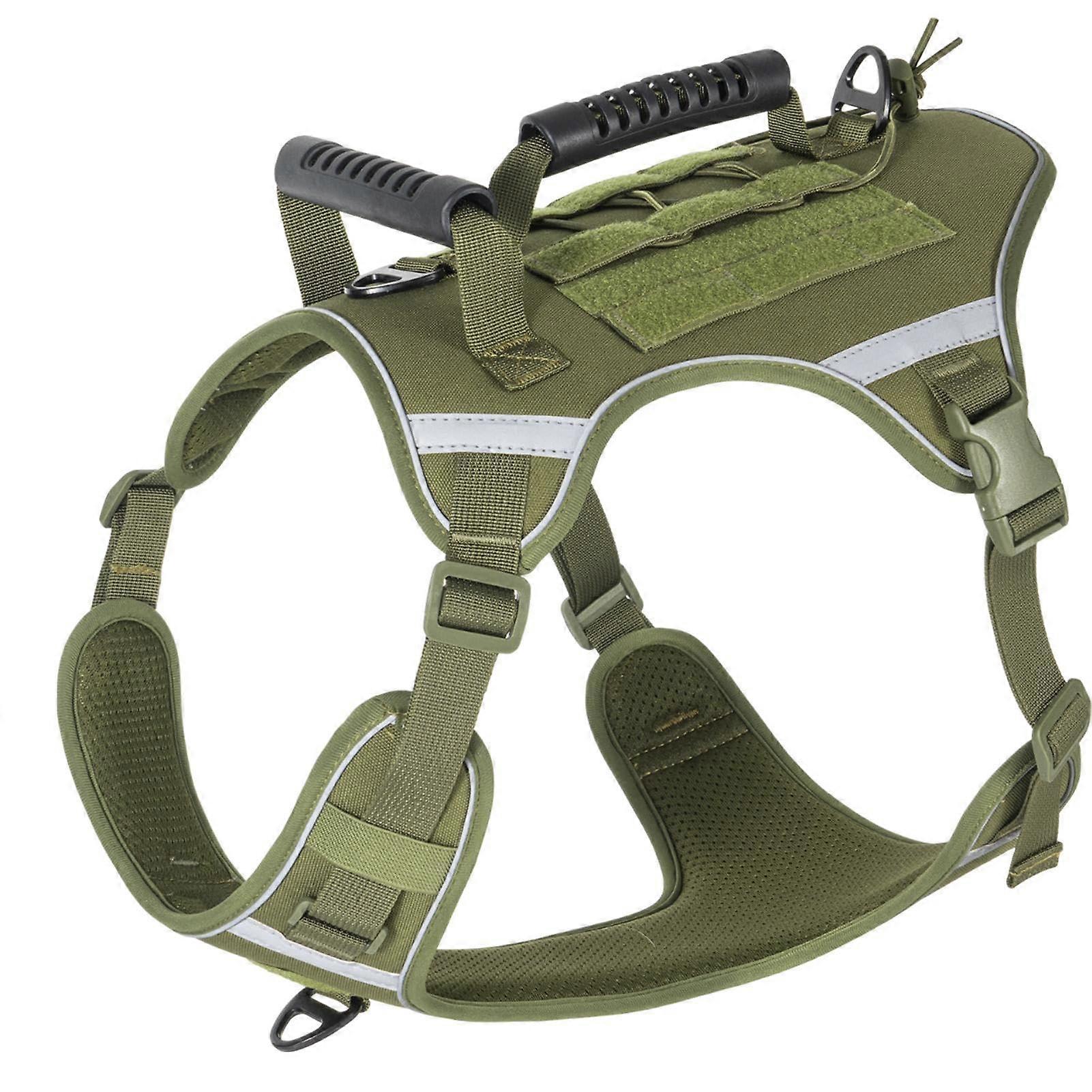 Dog walking vests, dog harnesses, reflective vests with clips, nopull walking harnesses, adjustable training harnesses in yellow (S) unique attribute