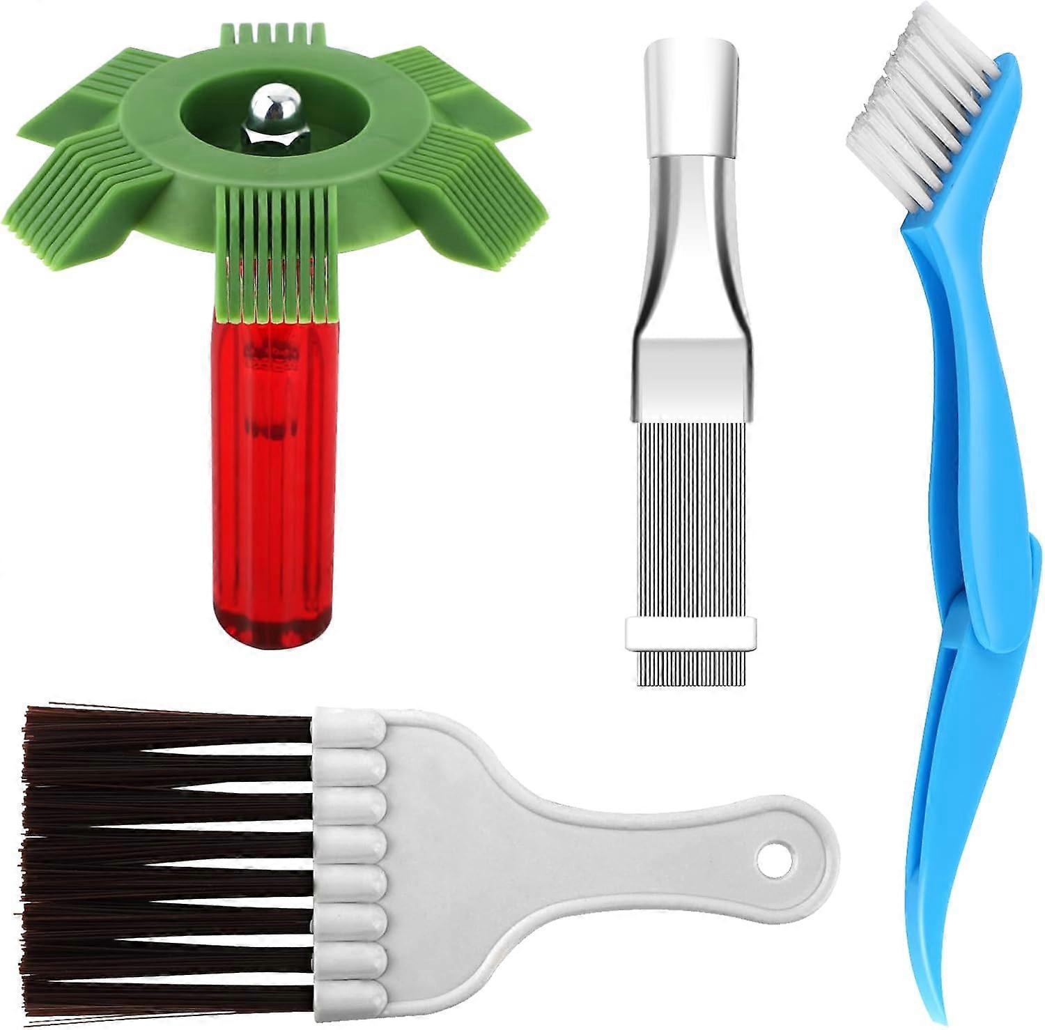 4pc split air conditioner cleaning kit, air conditioner fin cleaning brush