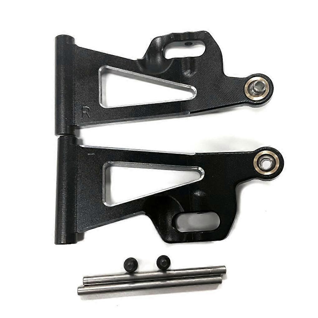 Aluminum Front Lower Control Arm for 1/14 MJX Hyper Go 14209 14210 Black - Improved Durability Replacement Part