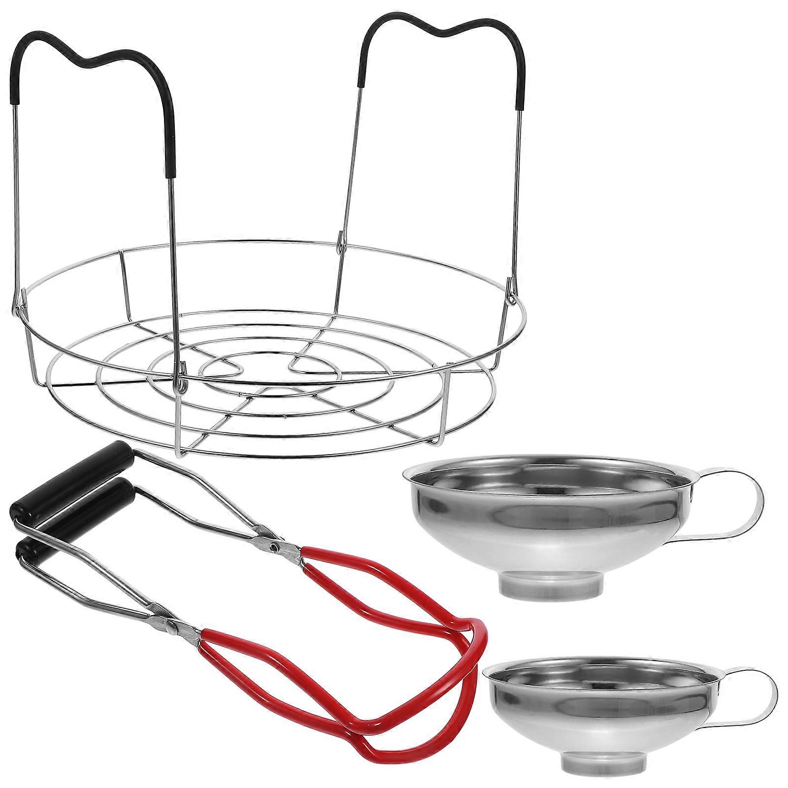 Filling Bottles Canning Funnels Canning Tools And Equipment Kitchen Tools Stainless Steel 1Set