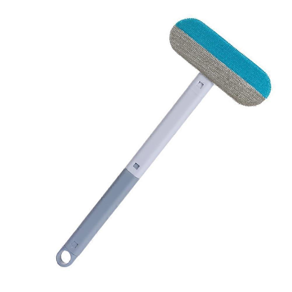 Pet Multi-Function Brush for Cats with Sharpener, Long Handle, Ideal for Removing Hair from Carpet, Bed, Sofa, and Blankets