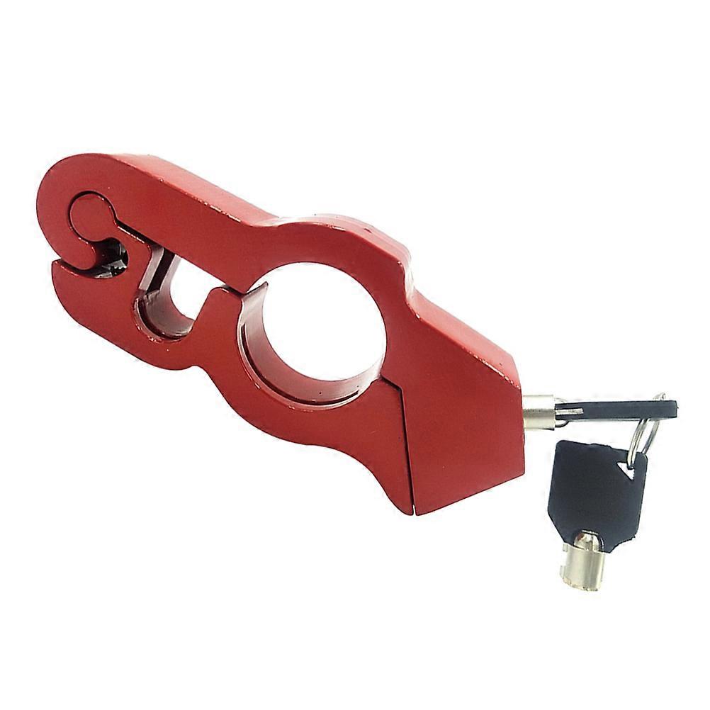 Motorcycle Handlebar Lock Security Throttle Lock with Keys Compact Durable Design Anti Theft Performance Vehicle Theft Prevention