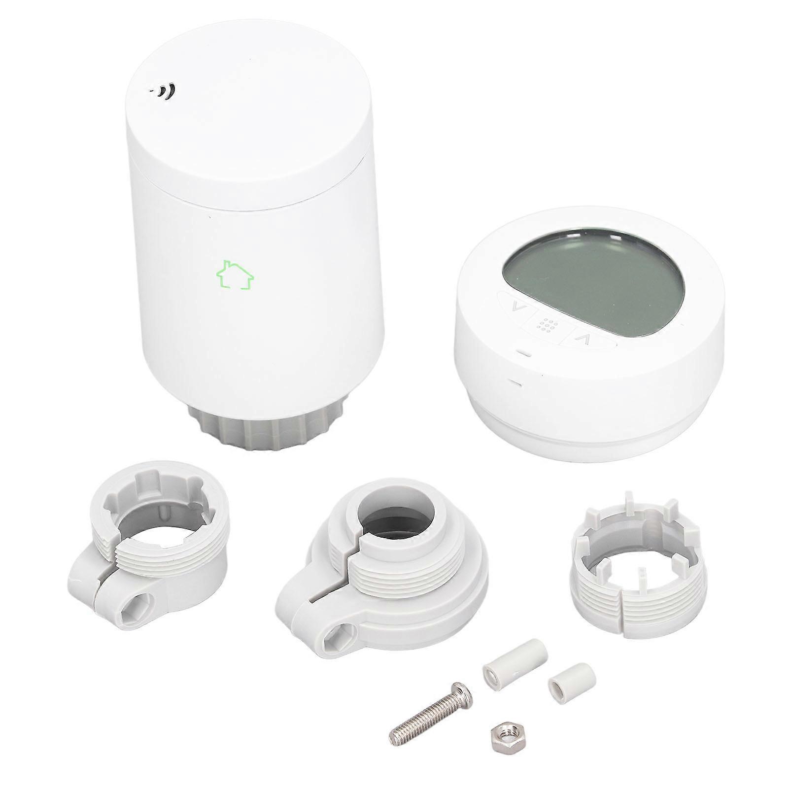 Smart Thermostatic Radiator Valve Programmable APP Controlled Energy Saving Digital Thermostat for ZigBee