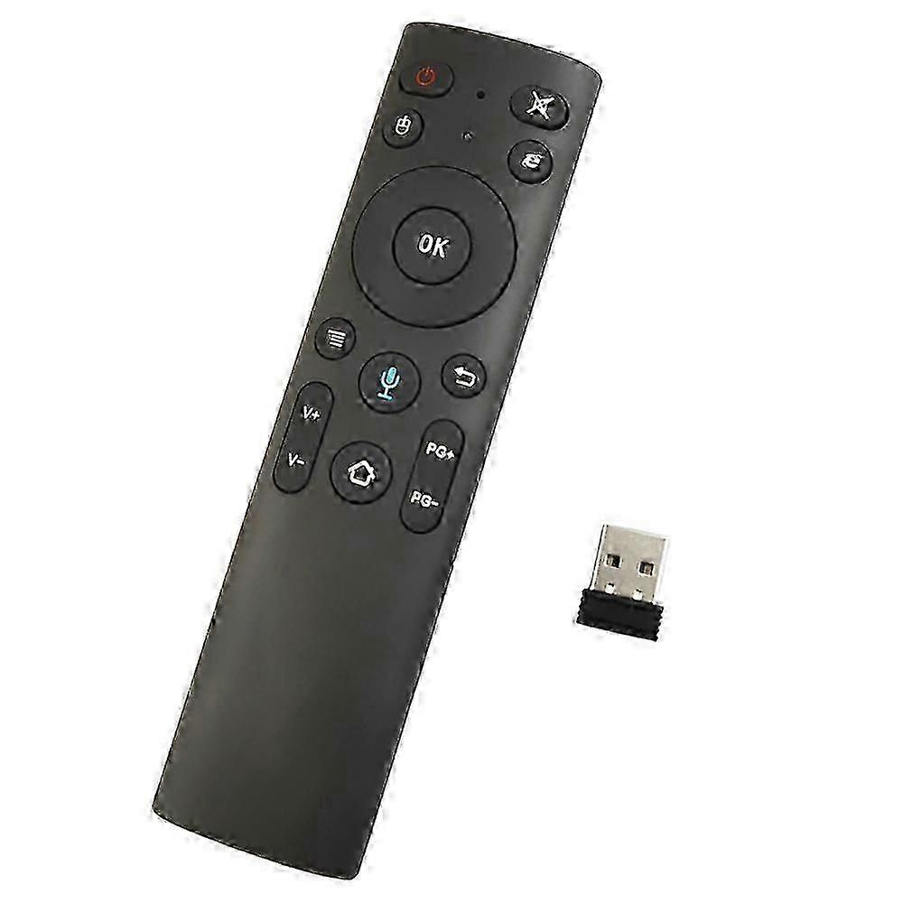 Q5+ Air Mouse Bluetooth Voice Remote Control for Smart TV Android Box Wireless 2.4G Voice Remote Control